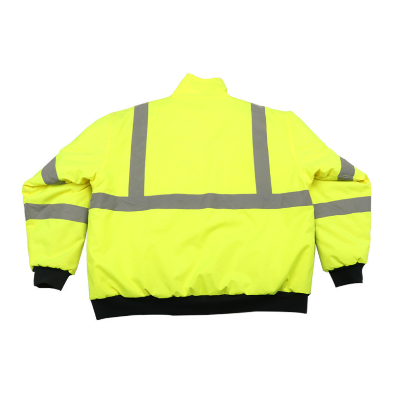 Hotsale Mens High Visibility Traffic Waterproof Reflective Jacket Reflective Safety Clothing Hi Vis Jacket