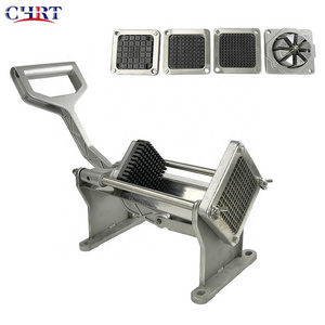 CHRT Commercial Manual Food Grade Manual Vegetable Sheader Potato Chips Cutting Machine Hand Potato Cutter