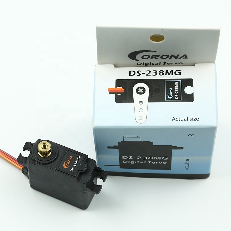 Corona DS238MG custom design stronger durable sail winch rc car or rc plane mini servo