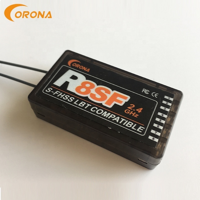 Corona R8SF 2.4gh 8 channels rc futaba sfhss rc car transmitter and receiver