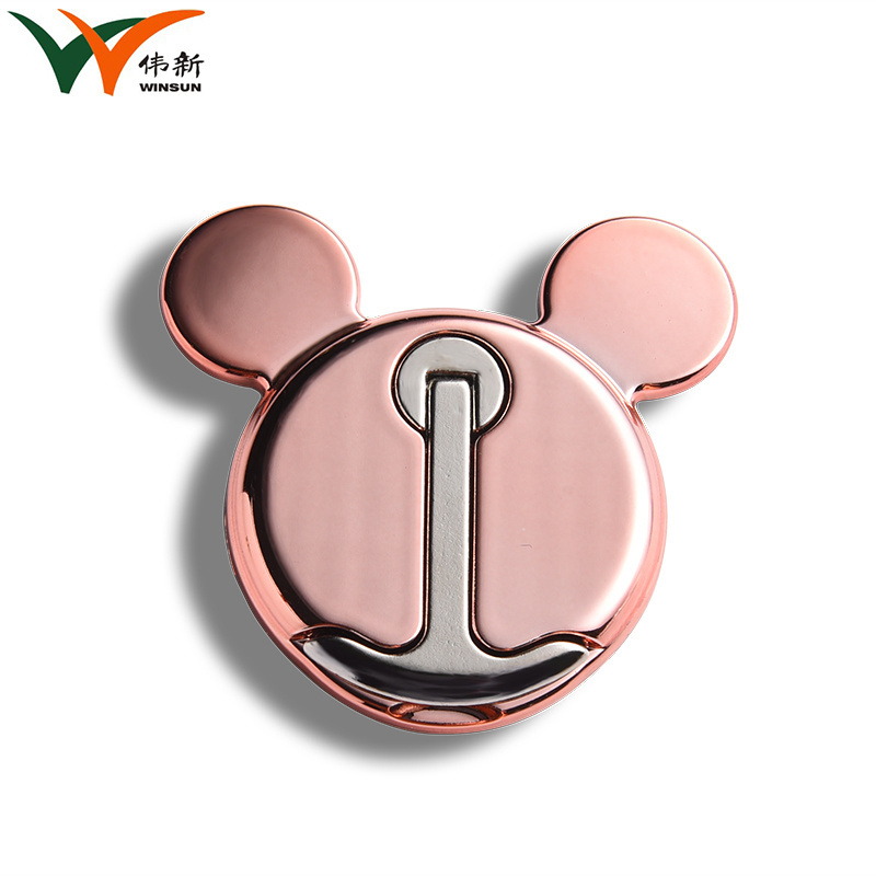 360 Degree Rotating Mobile Phone Ring Holder Cute Mouse Ear Cell Phone Ring Holder