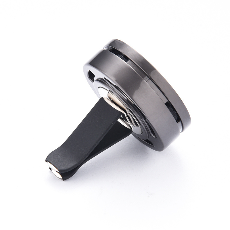 Wholesale Car Fragrance Diffuser Vent Clip Scent Electroplating Black Car Perfume Diffuser