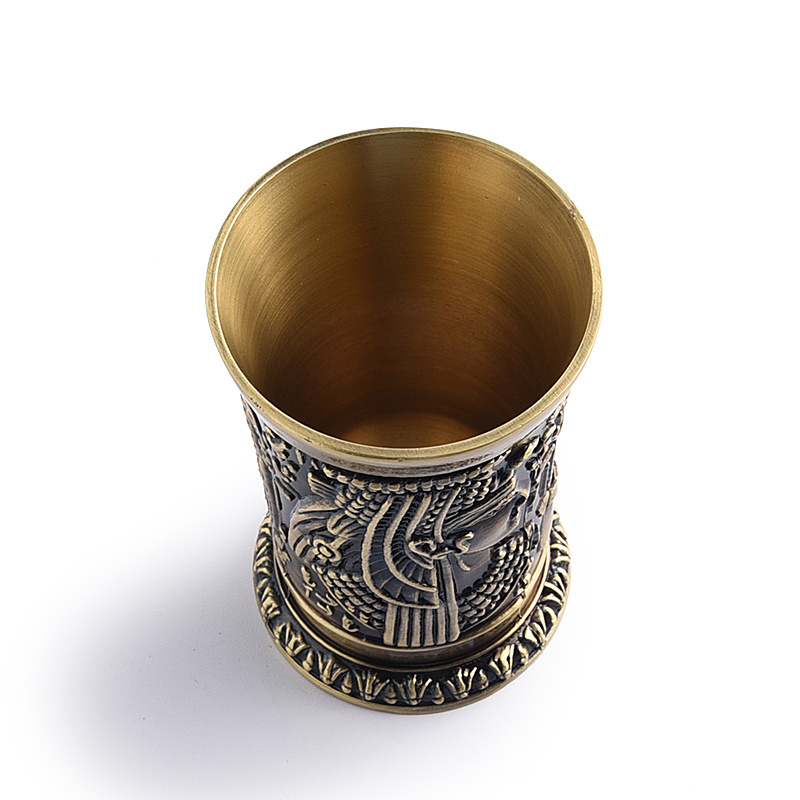 Wholesale Custom Typical Design Promotion Souvenir Gift Copper Product Brass Cup