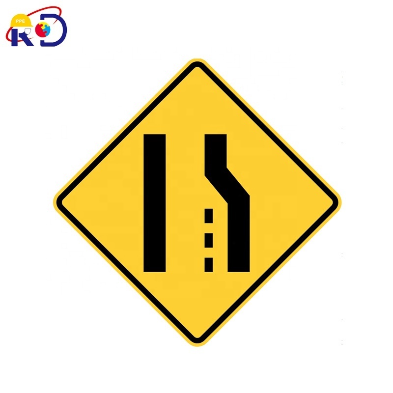 Wholesale Safety Street Reflective Sheeting Circle Aluminum Highway Warning Traffic Road Safety Sign