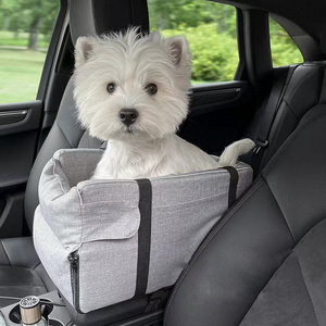 2023 New Design Frosted Durable Pet Carrier Dog Car cover Seat Bed Booster Seat For Pets Traveling