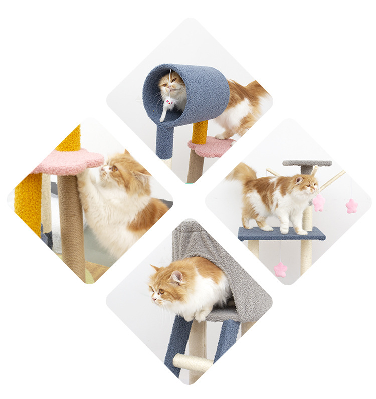 Hot sale Cat Scratching Post And Pad Board With Play Ball cute pets accessories Sisal Cat Scratcher scratch pads for cats