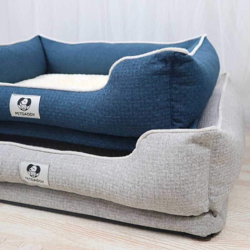 Dog sofa bed for large dog rectangle unbreakable dog bed