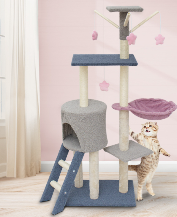 Hot sale Cat Scratching Post And Pad Board With Play Ball cute pets accessories Sisal Cat Scratcher scratch pads for cats