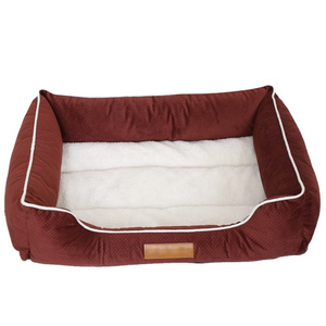 Wholesale Hot Selling Comfy Calming Soothing Anti Stress Dog Bed Anti Anxiety Pet Dog Cat Bed