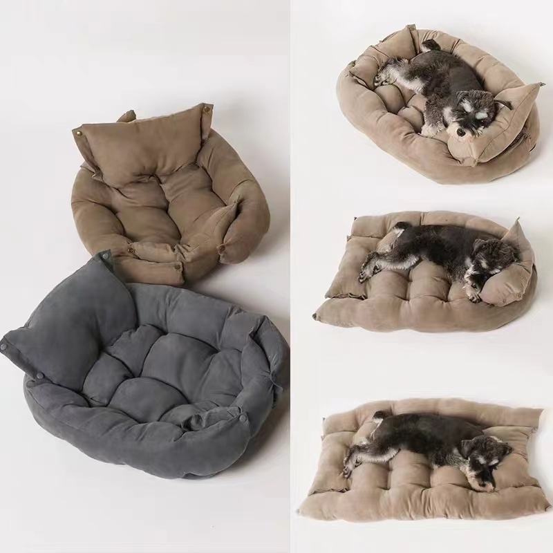 Hot sale Dog products Lit Pour Chat Lit Pour Chien Solid High End Comfortable Luxury Premium Sleeping Eco Pet Supplies Bed