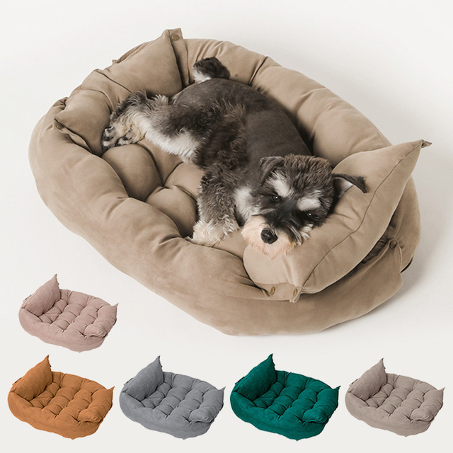 Hot sale Dog products Lit Pour Chat Lit Pour Chien Solid High End Comfortable Luxury Premium Sleeping Eco Pet Supplies Bed