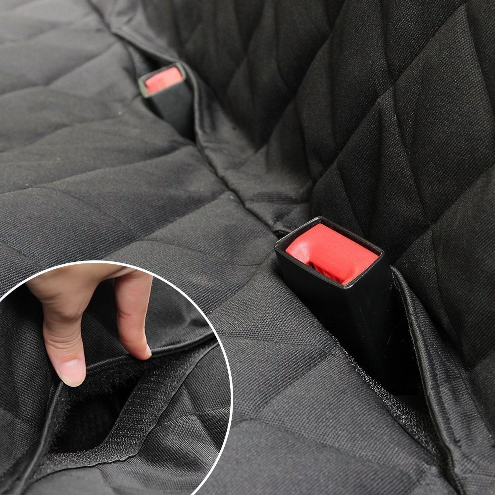 Factory Custom Wholesale OEM 100% Waterproof Protect Pet Durable Nonslip Back Hammock Dog Car Seat Cover for dog back seat