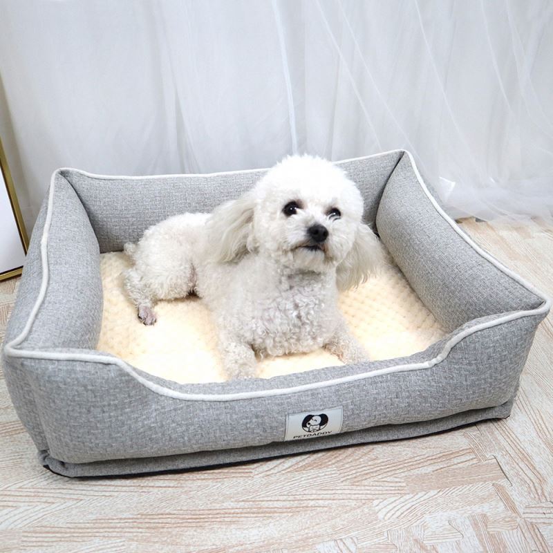 Dog sofa bed for large dog rectangle unbreakable dog bed