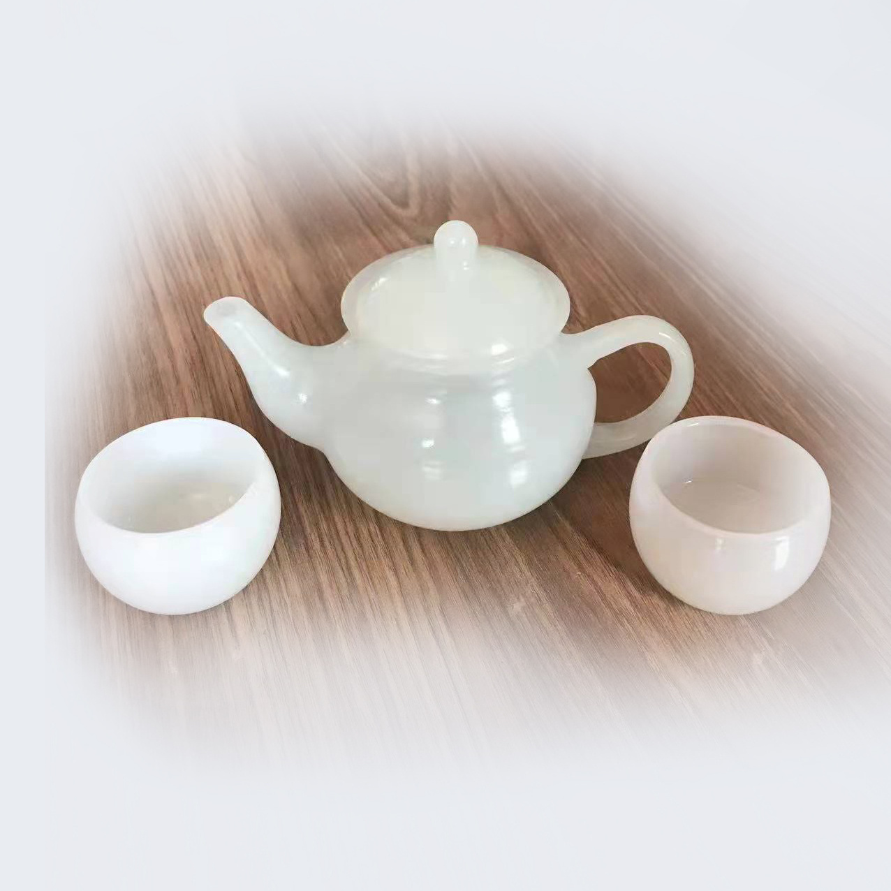 China Factory High Quality Restaurant Heat Resistant White Opal Glassware Tea Pot With Lid