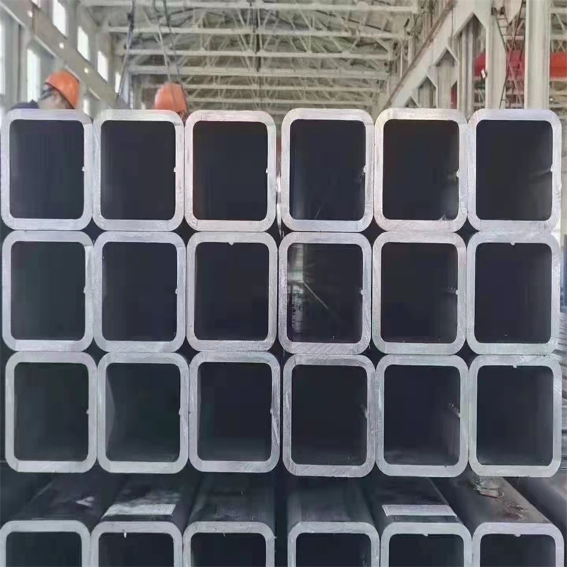 Square Tube Pipe 50x50mm Black Rectangular Iron Tube 1.8mm Thickness Hot Dipped Galvanized Square Tube