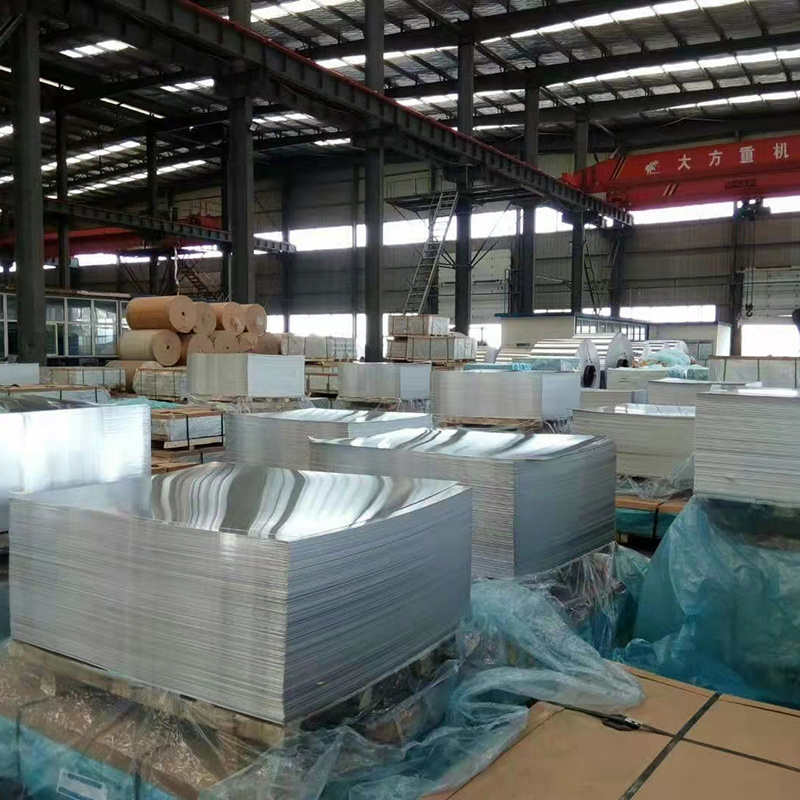 China factory Hot sale high brightness custom cut flat h32 h14 aluminium alloy sheet ASTM B209 5052 alu