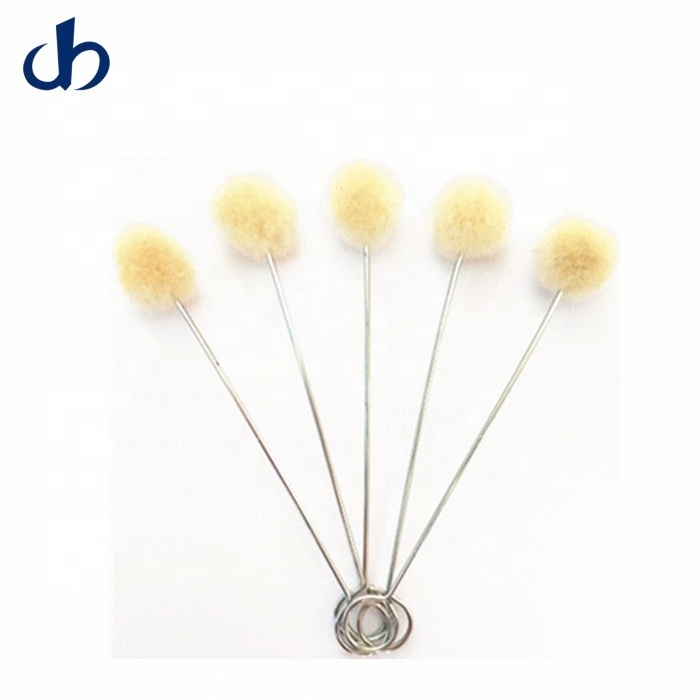 Factory Glue Dauber Wool Felt Applicator Brush For Chemical Use