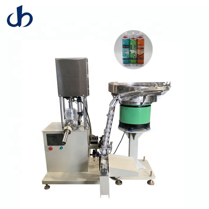 300ml Semi Automatic Silicone Gel Sealant Cartridge Filling Capping Machine for Adhesive Glue