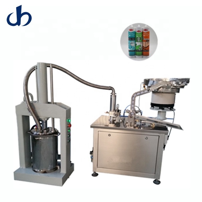 300ml Semi Automatic Silicone Gel Sealant Cartridge Filling Capping Machine for Adhesive Glue