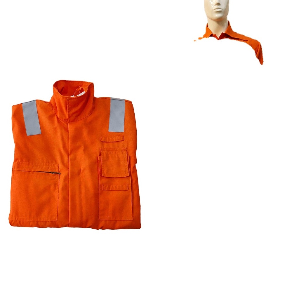 aramid  IIIA Fire Retardant Firefighter Coveralls For Oil And Gas