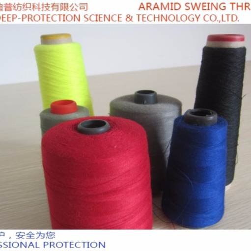 High Temperature Resistance Multicolor Fireproof Garment 40S/3 Meta Aramid Sewing Thread For Workwear