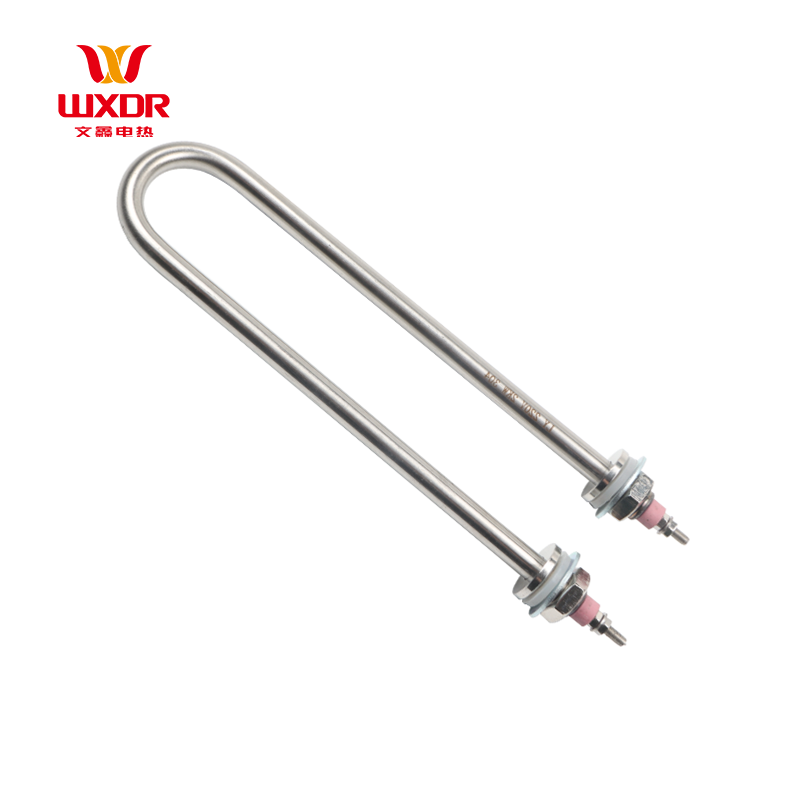 Wenxin U W I Shape 320Mm Waterproof Industrial Electric Rod Immersion Water Heating Element 230V 2Kw Tubular Heater With Wire