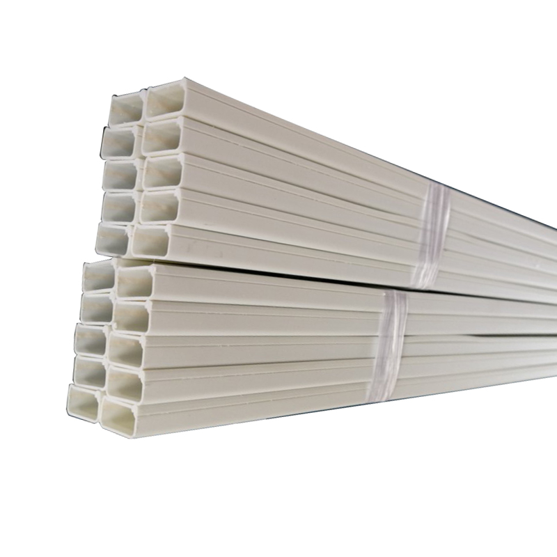 Excellent Quality White Solid Trough Fire Retardant Flexible Cable Tray Electrical PVC Cable Trunking