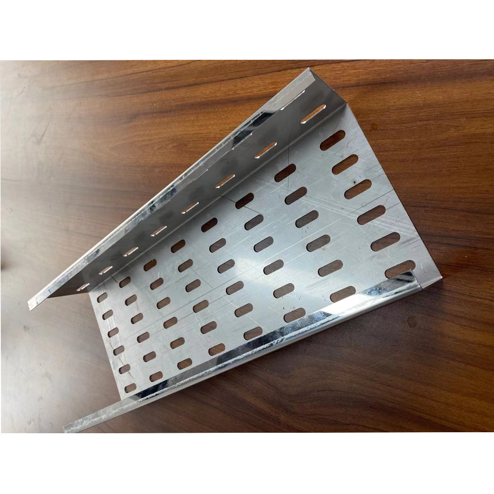 Factory Price Wholesale 150mm 300mm Full Size Rust Resistant Galvanized Stainless Steel Perforated Cable Tray