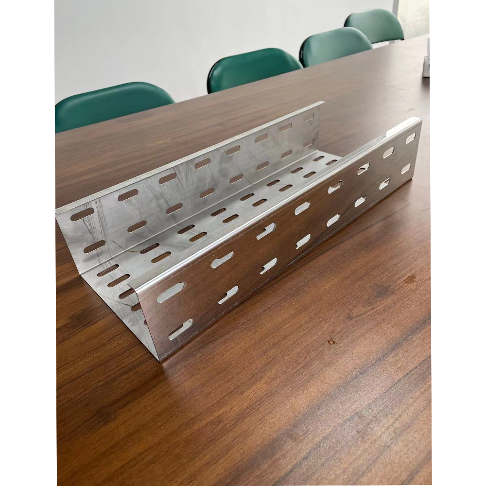 Factory Price Wholesale 150mm 300mm Full Size Rust Resistant Galvanized Stainless Steel Perforated Cable Tray