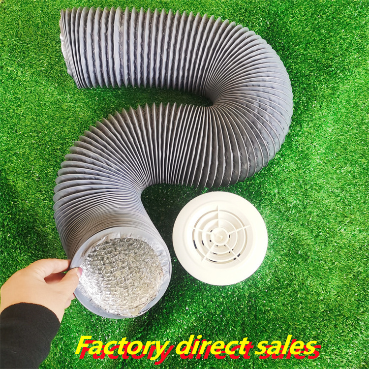 Fifteen year factory 10 inch flex duct pvc exhaust ventilation flexible ducting flexible air duct hose