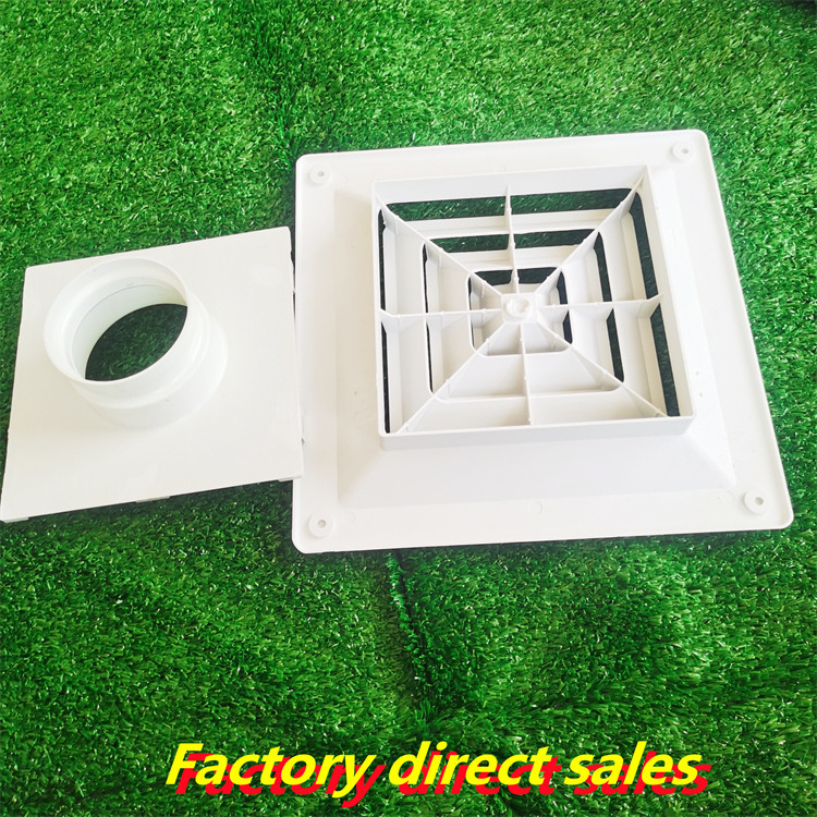 Fresh Air Ventilation Systems Damper Louver Adjustable Ventilating Exhaust Air Vent Diffuser