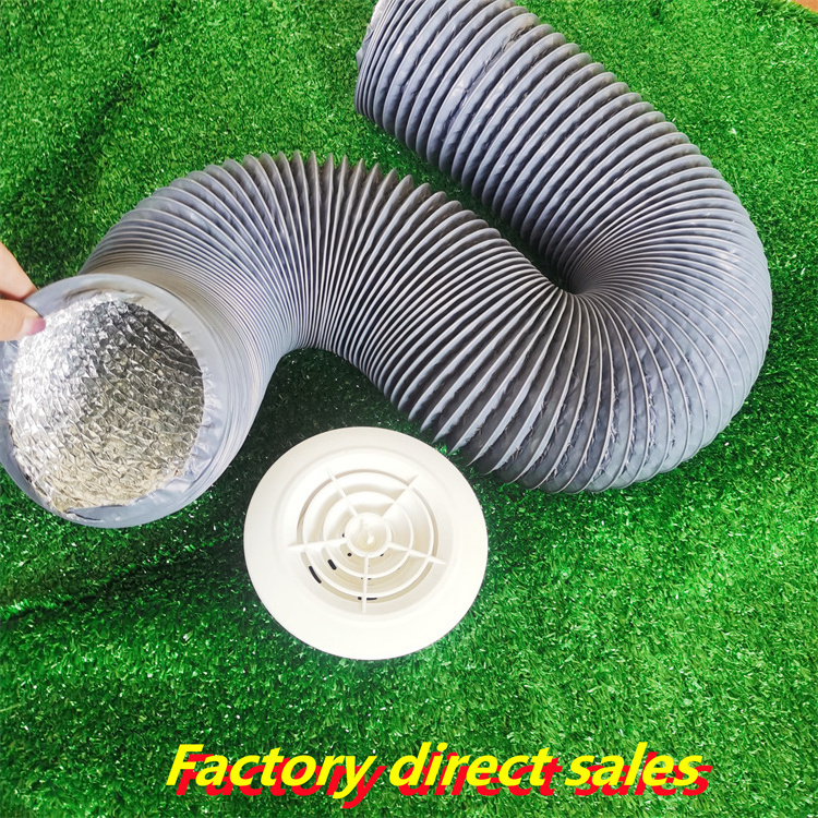 Fifteen year factory 10 inch flex duct pvc exhaust ventilation flexible ducting flexible air duct hose