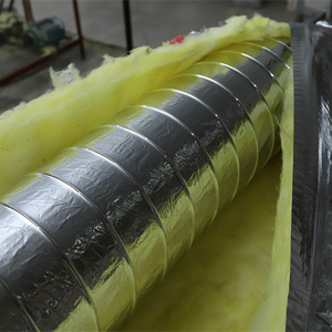 Thermal Insulation Hvac Duct Aluminium Foil Flexible Duct Aluminum Acoustic Insulated Flexible Duct