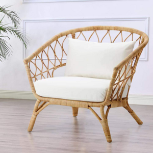 MORE DESIGN Luxury Aluminum Swimming Pool Stacking Metal Rattan Bamboo Wicker Dining Garden Patio Outdoor Chair