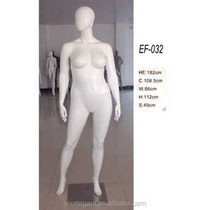 2017 fashion display standing big breast female mannequin and big butt mannequin sale