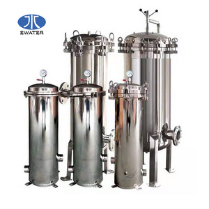 SS stainless steel bag filter housing  liquid filter housing, Prefilter housing, Housing of household water purifier