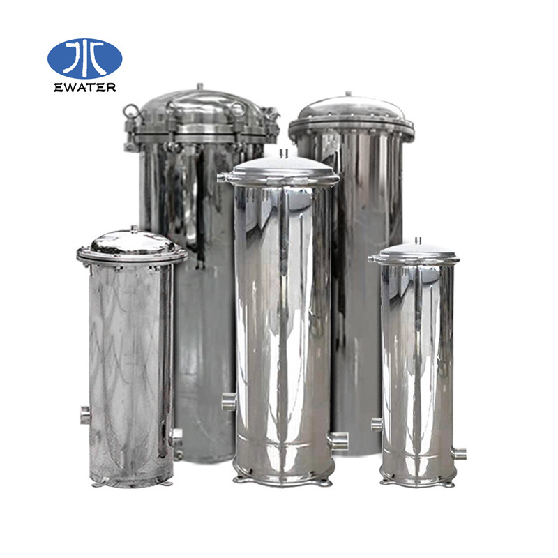 SS stainless steel bag filter housing  liquid filter housing, Prefilter housing, Housing of household water purifier