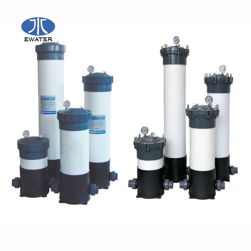 UPVC PVC high precision big flow bag filter housing cartridge filter housing for water treatment