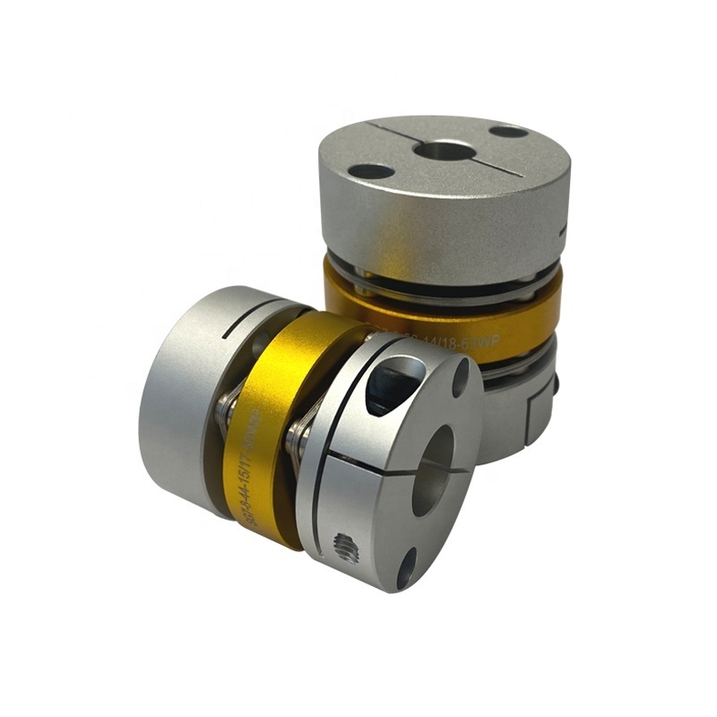 New Design Aluminum Double Couplings Flexible Disc Type Coupling