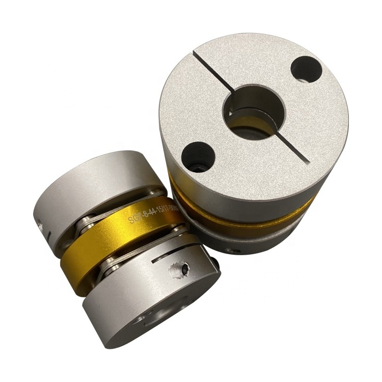 New Design Aluminum Double Couplings Flexible Disc Type Coupling