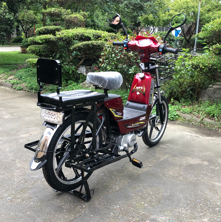 Cheap Price Good Performance Gas Motor 35cc Moped 50CC Drum Brakes Gasoline Scooter with Pedal and Bracket