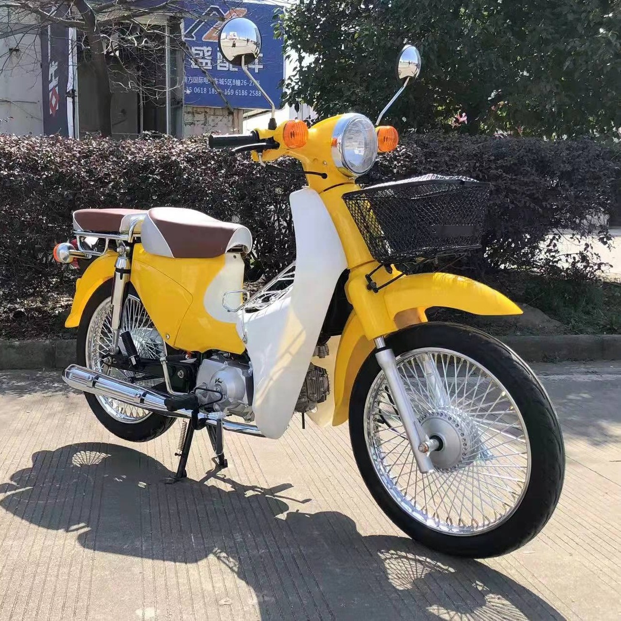 2022 new Direct Deal Perfect Quality 110 cc Air cooling Gasoline Racing Motorcycle Chinese Adult Moped