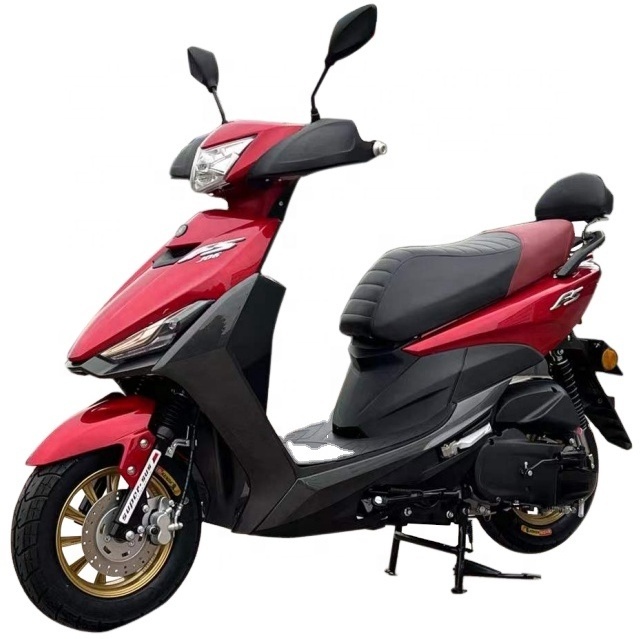 Saleable 50cc 125cc 150cc Air Cooling Engine with Digital Speedometer Gas Motor Gasoline Powered Scooter 50cc Lebanon Popular