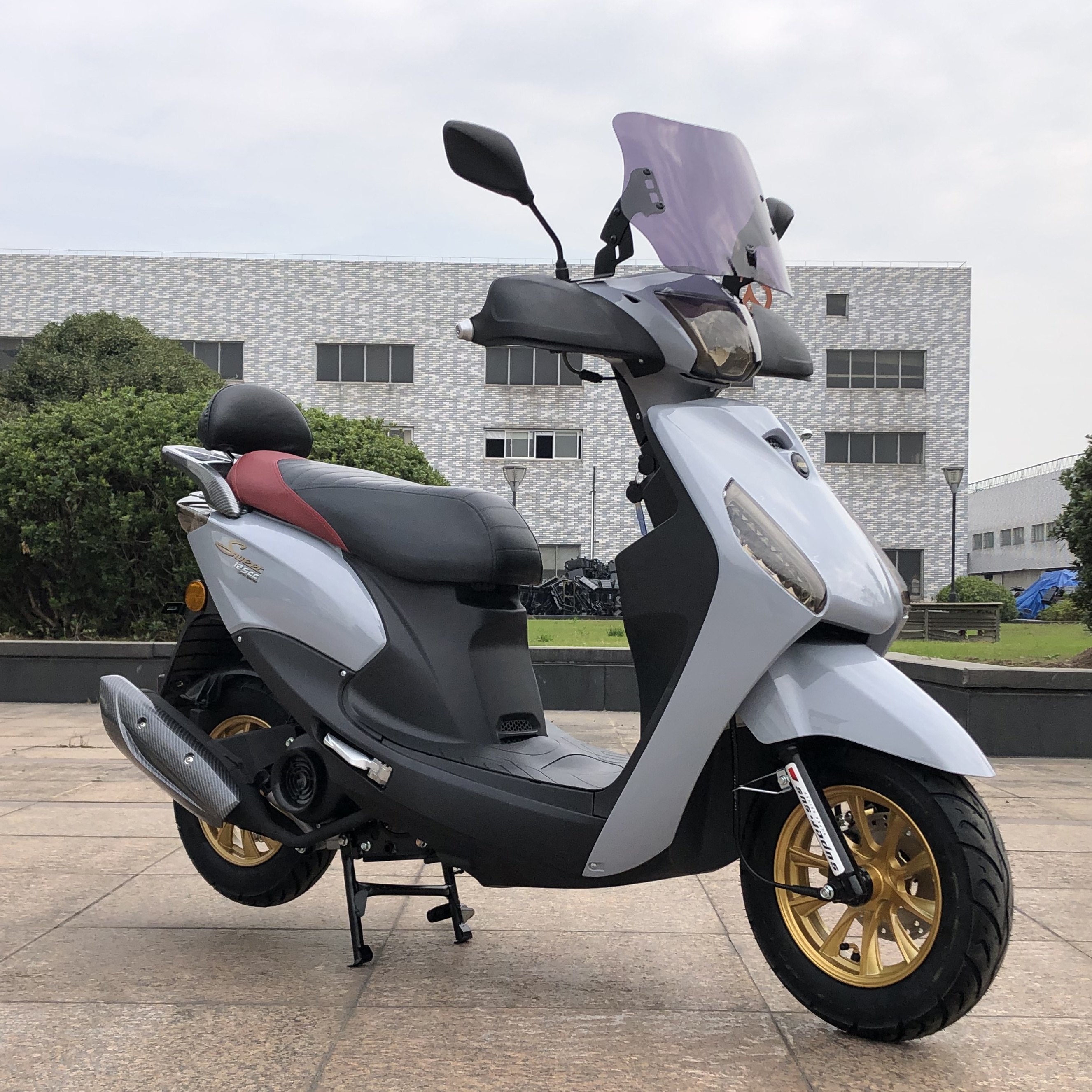 S7 sweet high quality 110 cc Yamaha Design gas motorcycle scooter 125 cc euro 5 scooter 100cc moped