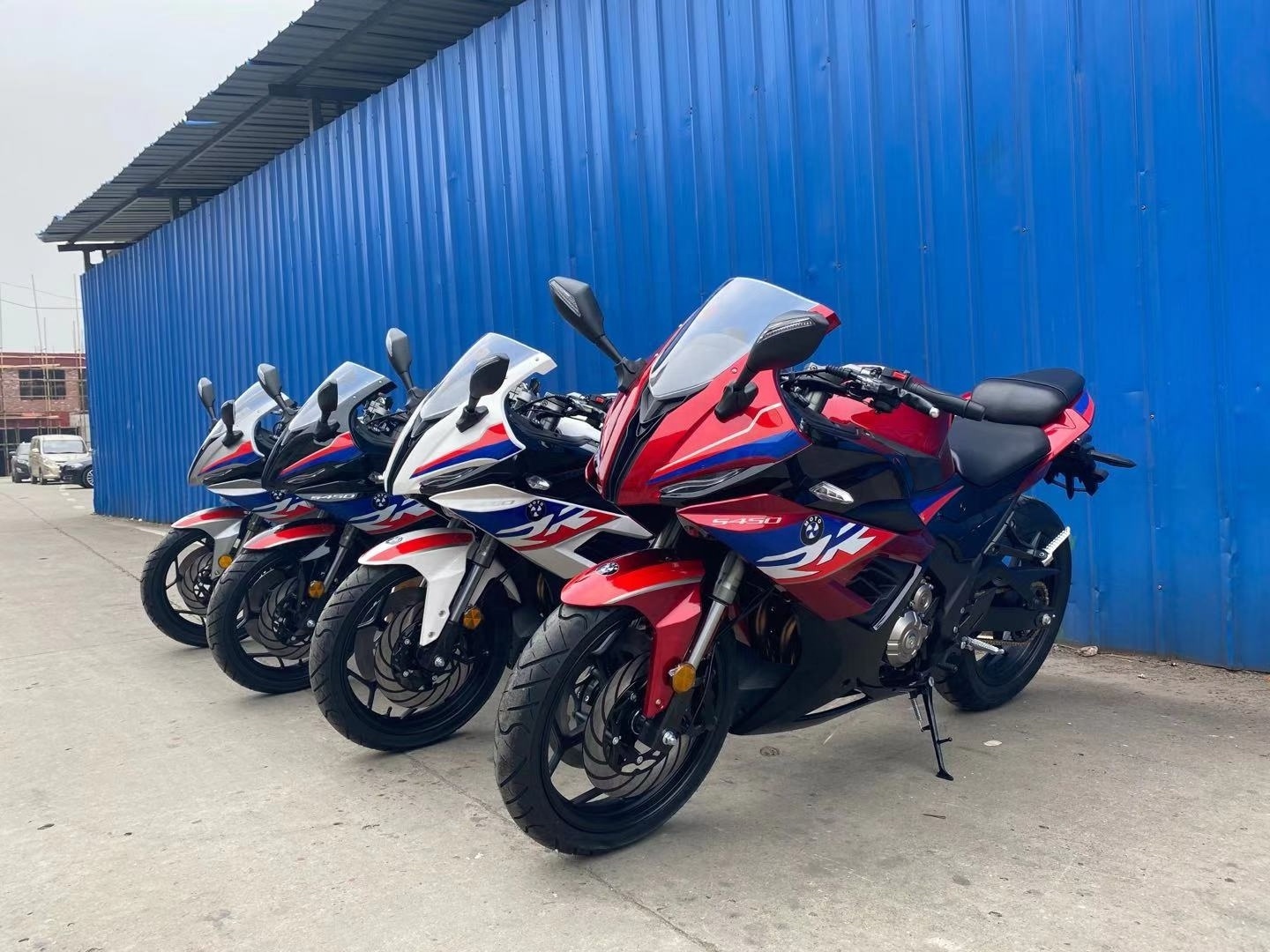 2021 Wholesale High Speed  200CC 250CC  WITH ZONGSHEN ENGINE  400CC water cooling EFI ABS Gas Engine racing Motorcycles