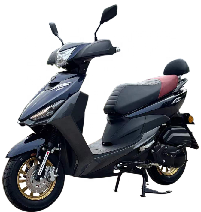 Saleable 50cc 125cc 150cc Air Cooling Engine with Digital Speedometer Gas Motor Gasoline Powered Scooter 50cc Lebanon Popular