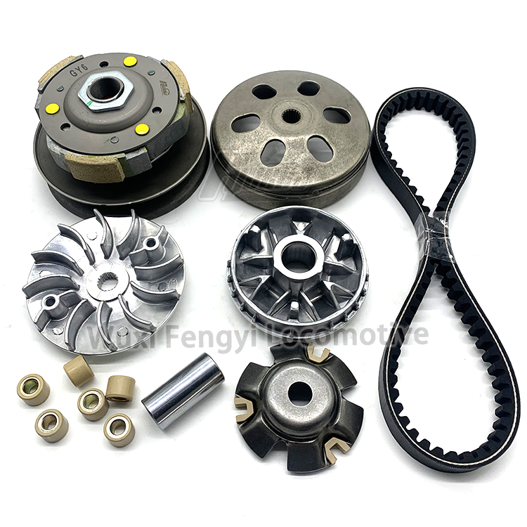 Motorcycle Clutch Assembly Variator Scooter Class  Driven Pulley for GY6 125cc 150cc Scooters Go Karts ATVs