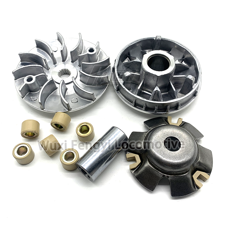 Motorcycle Clutch Assembly Variator Scooter Class  Driven Pulley for GY6 125cc 150cc Scooters Go Karts ATVs