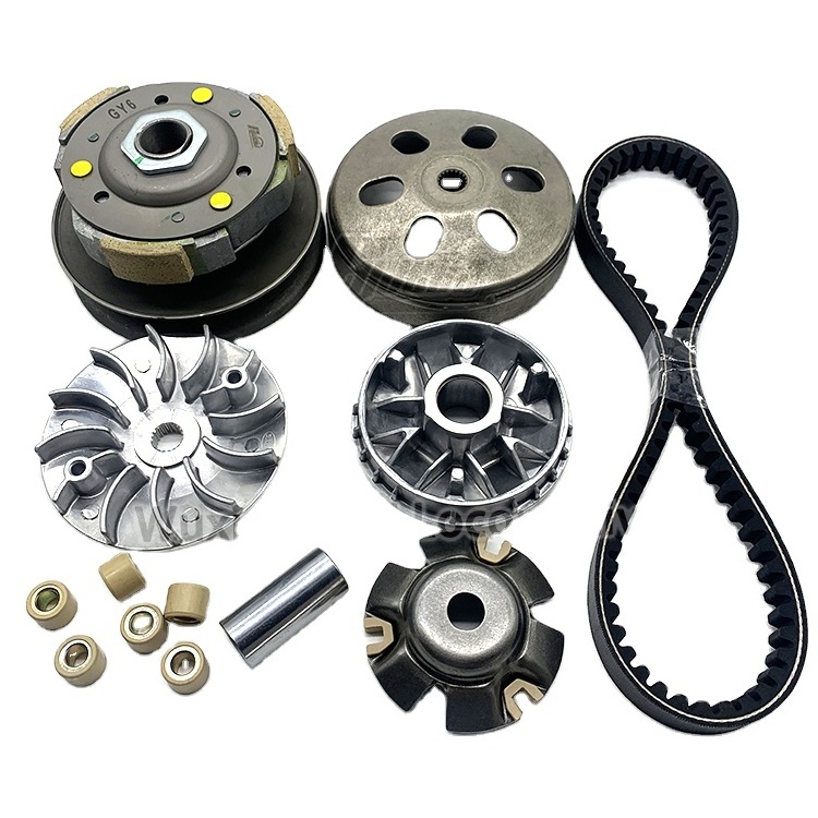 Motorcycle Clutch Assembly Variator Scooter Class  Driven Pulley for GY6 125cc 150cc Scooters Go Karts ATVs