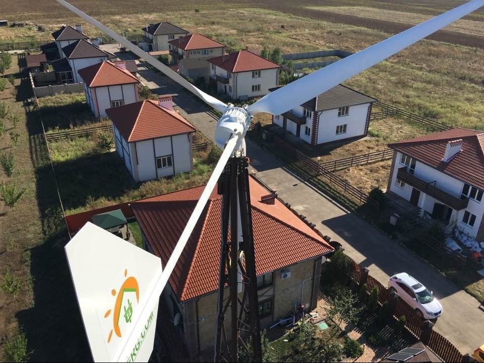 residential horizontal 5 kw wind turbine generator for sale